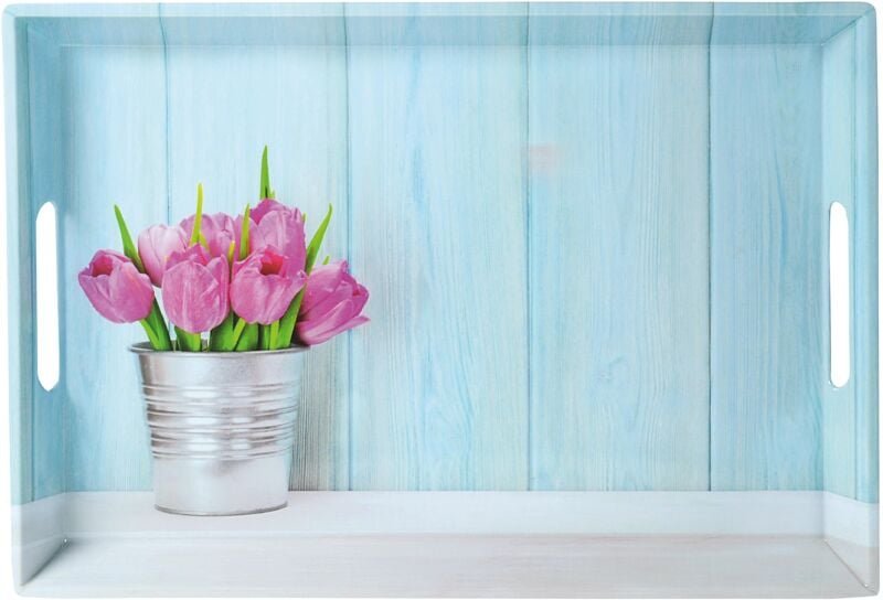 Serviertablett 'Tulpen'