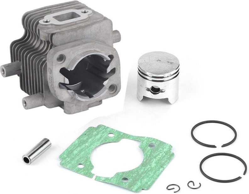 Ej.life - Zylinderkolbensatz aus Edelstahl, Hochwertiges Zubehör für Heckenschere 23CC HT2300