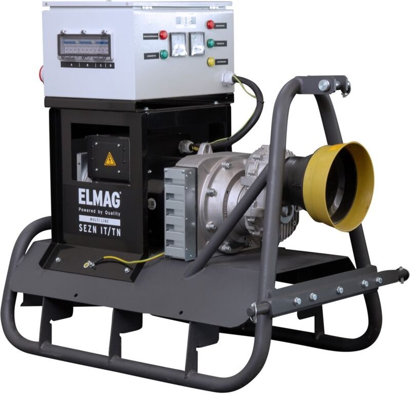 Zapfwellen-Stromerzeuger sezn 45WD-AVR-IT/TN für Haus- und Feldbetrieb, IP44, 1500UpM, bürstenlos - Elmag