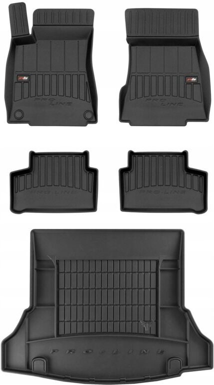 Thumbnail - SET 3D Gummifußmatten Mercedes CLA C118 Limousine ab 2019-