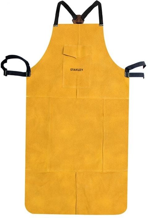 Robuste Leder-Schweißerschürze, Hitze- & Feuerfeste Schutzausrüstung für die Werkstatt - Stanley