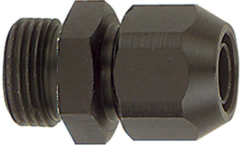 Einschraubverschraubung, Alu, für PVC-Gewebeschlauch 20x13, g 1/2 - Riegler