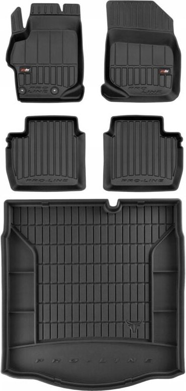 Thumbnail - 3D SET Gummimatten und Fußmatten Citroen C-Elysee Limousine ab 2012