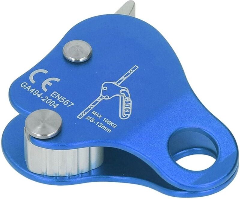 Kletterseilstopper, selbstsichernder Seilstopper aus Aluminiumlegierung für 8-13 mm Kletterseil für Klettern im Freien u...