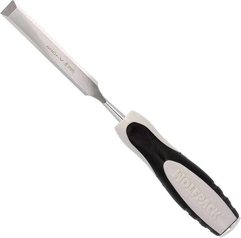 Stechbeitel Maurer mit Griff aus zwei Materialien 8 mm.