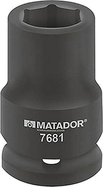 Matador - Kraft-Steckschlüssel-Einsatz, 6-kt., l, 25 mm (1'): 60x105 m