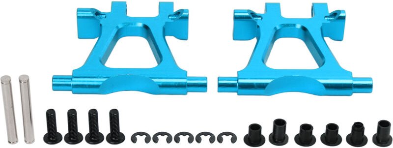 Ugreat - Andere Ersatzteile für das Auto tamiya TT02 1/10 Aluminiumlegierung, flacher Sportwagen, blaues Upgrade-Teil fü...