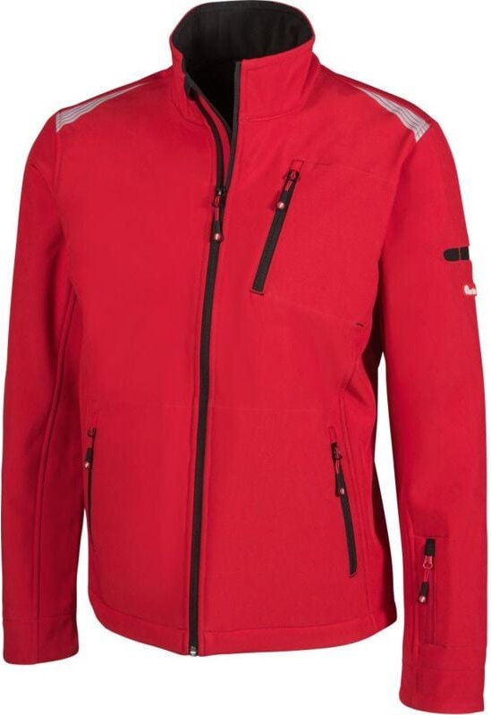 Thumbnail - Herren Jacke 24, rot/schwarz Gr.S - Fortis