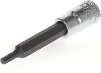 In 20 l 3-60 Schraubendrehereinsatz 1/4' lang Innen-6-kant 3 mm