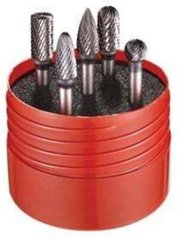 Frässtiftesatz Nr.2 5tlg.TiAlN hm Verz.B/C/D/F/G Runddose Dormer