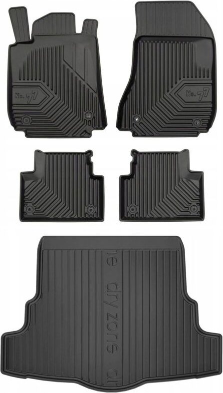 SET 77 Gummimatten und Abdeckung ALFA ROMEO 159 Limousine 2005-2011