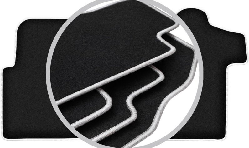 CARLUX-SILVER Autofußmatten für: Renault Master II 3-Sitzer (2010-)