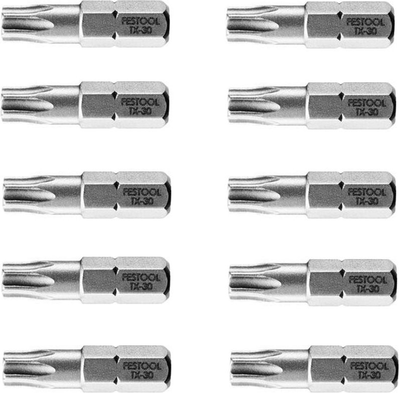 Festool Bit Torx TX 30 25mm 10 Stück Akkuschrauber 490508