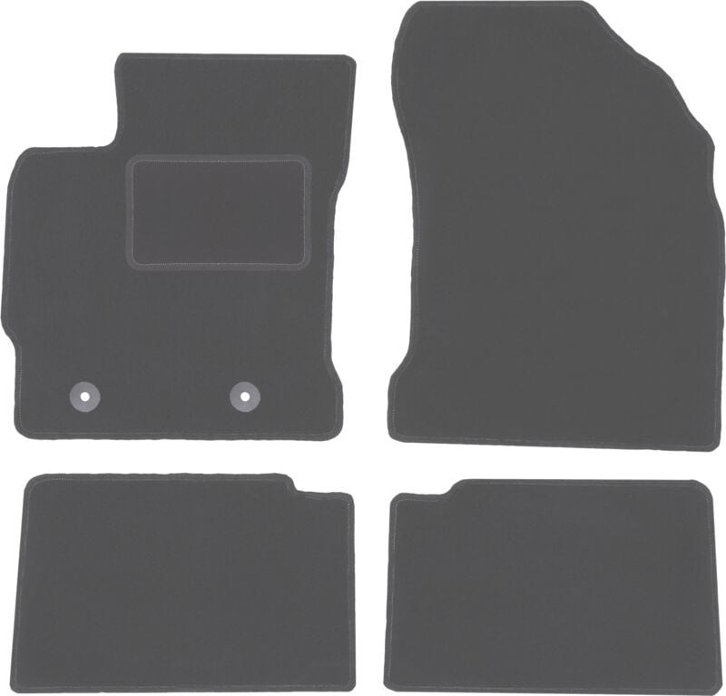 Graphit-Fußmatten für: Toyota Auris I Schrägheck, Kombi (2006-2012)