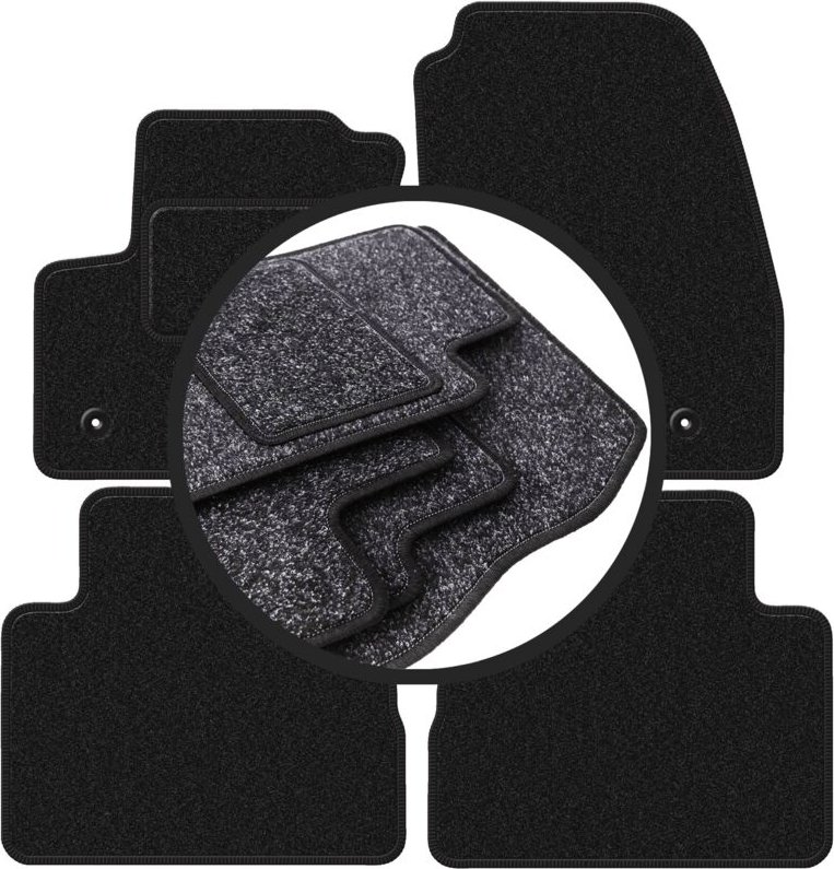 ANTHRA Autofußmatten für: Ford C-MAX MK2 Minivan (2015-2019)