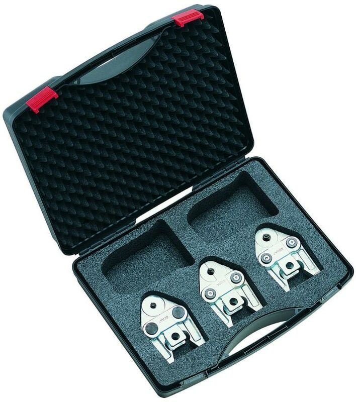 Koffer mit VIRAX-Presszangen für die Modelle P10, P22+,P25+ und P30+ Profil H: Mehrschichtrohr - 990113