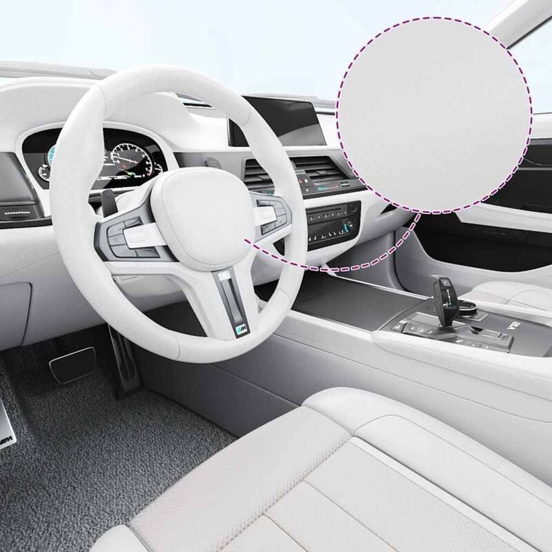 Autofolien 2 Stk. Matt-Weiß 100x150 cm Vidaxl