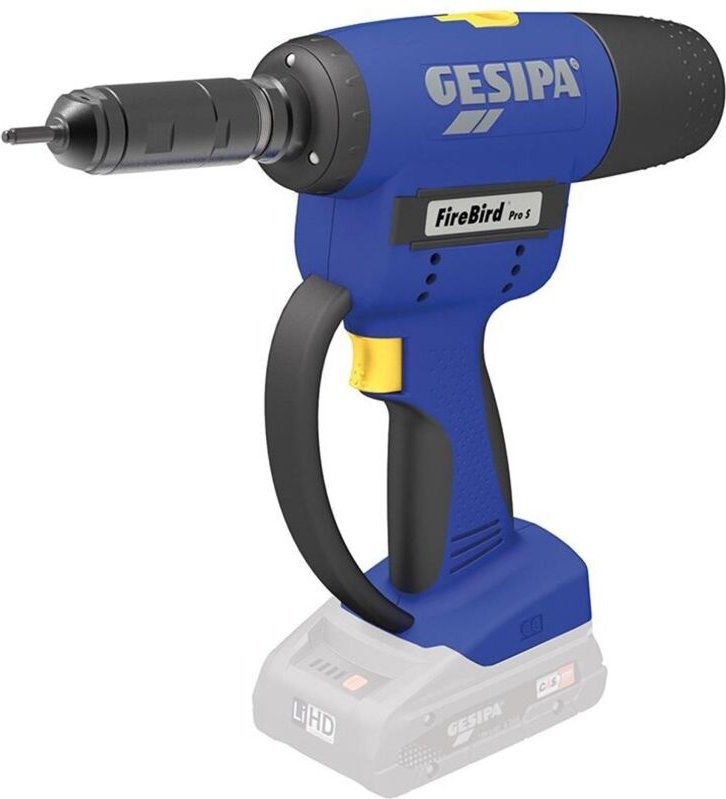FP - Gesipa Akku-Blindnietmuttersetzgerät FireBird pro s ge Karton, ohne Akku und Ladegerät