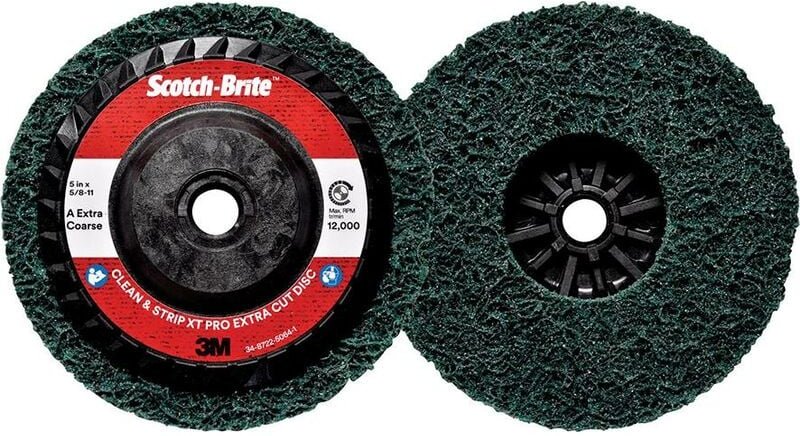 Grobreinigungsscheibe mit Teller, Ø 115 mm XT-RD PRO Extra Cut 3M