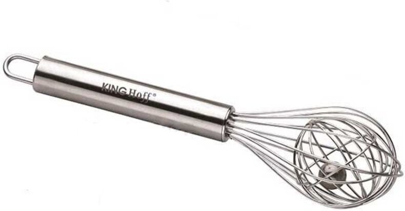 Stahl-Küchenbesen mit Kugel Kinghoff KH-3179