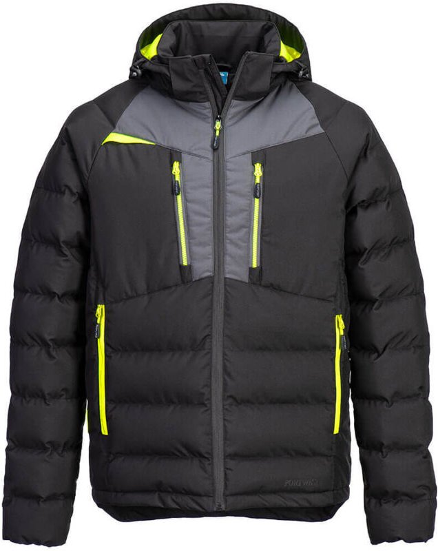 Daunenjacke DX4 Baffle Schwarz L