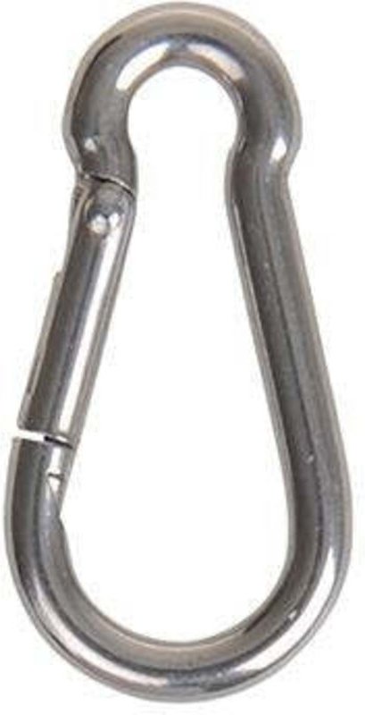 Thumbnail - Karabinerhaken 40x4mm a4 rvs aisi 316 450 dan