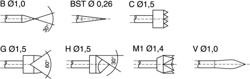 Thumbnail - PTR Hartmann 1025/E-V-1.5N-AU-0.9 Präzisionsprüfstift