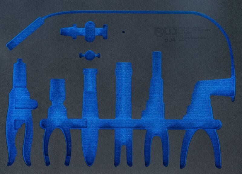 Werkstattwageneinlage 3/3 leer für Art. 504