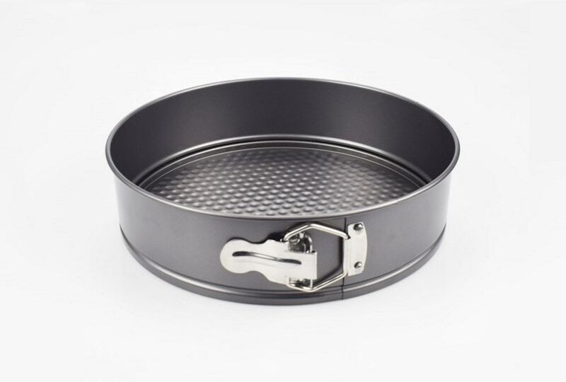 Michelino - Springform Rund Ø28cm Backform Backblech Antihaftbeschichtung Backblech schwarz