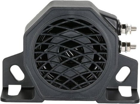 Alovez - 107dB Heavy Duty Backup Alarm Rückfahrhorn Lautsprecher Summer - Schwarz