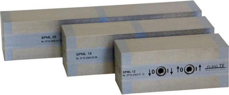 Format - Magnetspannblock Paar 125x50x52mm flaig