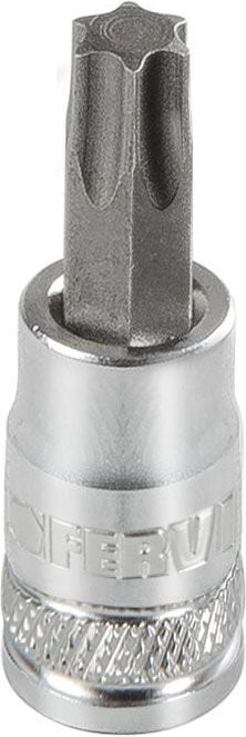 Thumbnail - Steckschlussel mit T30 1/4 Torx-Einsatz Fervi bn424n030a