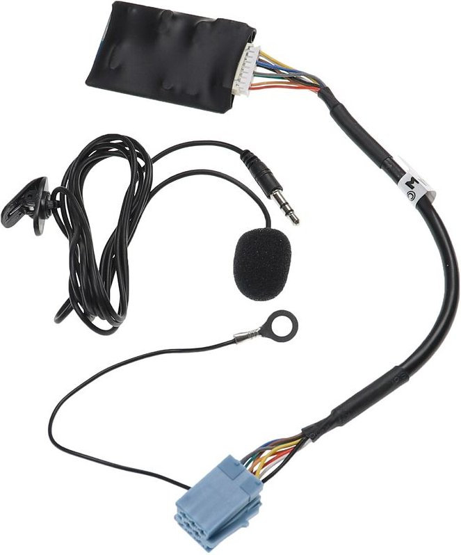 Vhbw - Bluetooth Adapter kompatibel mit Audi A2 1999-2005 Symphony 1, Navigation Plus 2 (ohne mmi) Autoradio - Inkl. Mik...