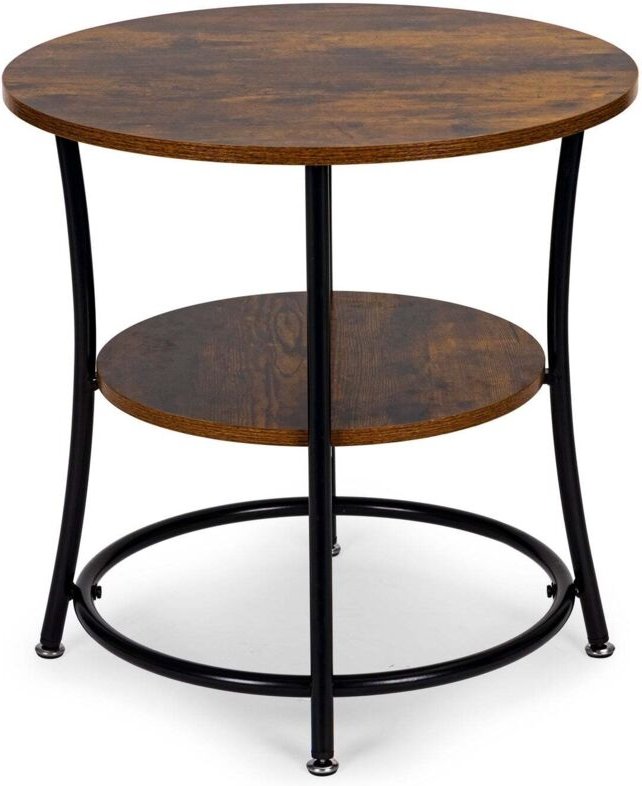 Runder couchtisch industrieller couchtisch modernhome