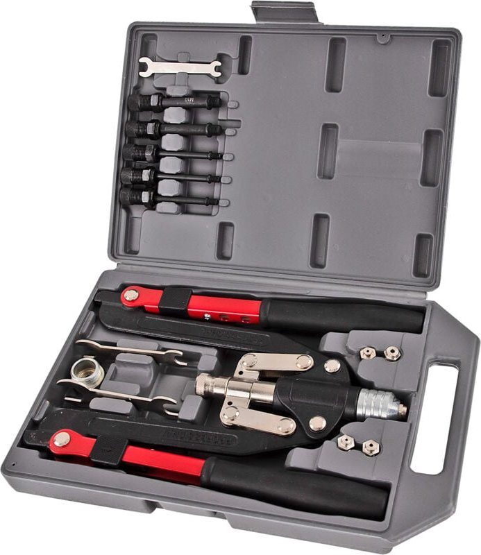 Dema - Muttern Nietzange Nieten Gewindenietzange MZ10 Blindnieten Nietmuttern Zange Set