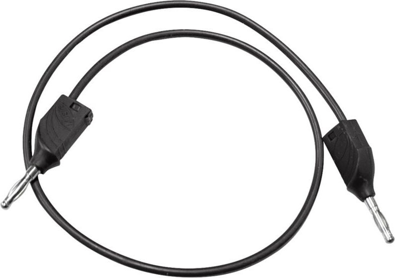 Thumbnail - Mueller Electric - BU-2929-M-20-0 Messleitung Bananenstecker 4 mm Bananenstecker 4 mm 0.5 m Schwarz 1
