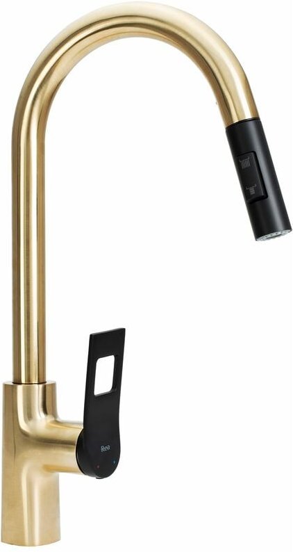 Rea Küchenarmatur Soul Gold / Schwarz