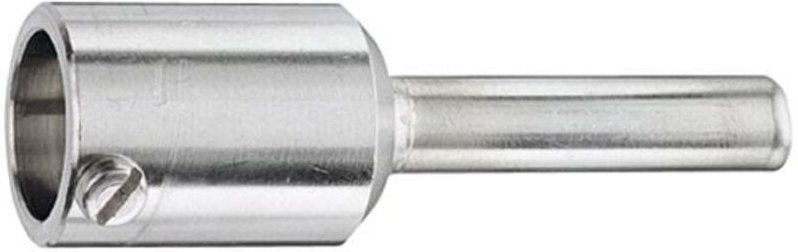 Riegler Schutzrohr zum Einschweißen, L2 = 43 mm, CrNi-Stahl 1.4571