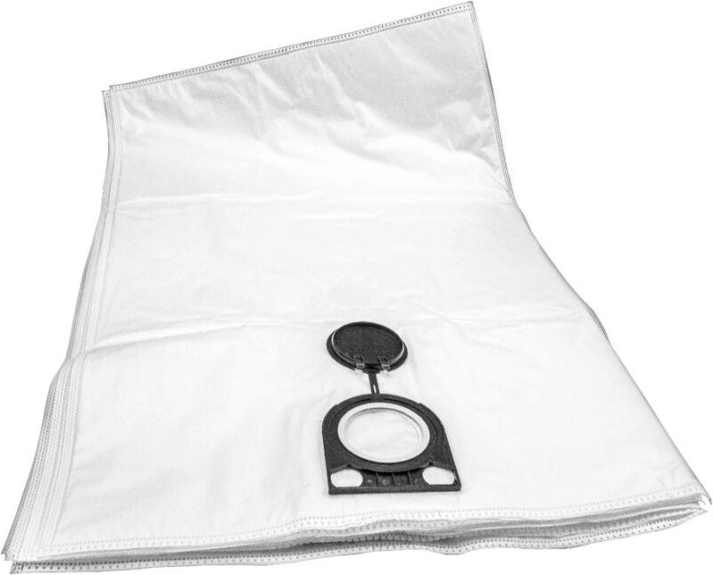 5x Staubbeutel kompatibel mit Bomann bs 981 cb, bs 982 cb Staubsauger - Mikrovlies, 50cm x 33cm Weiß - Vhbw