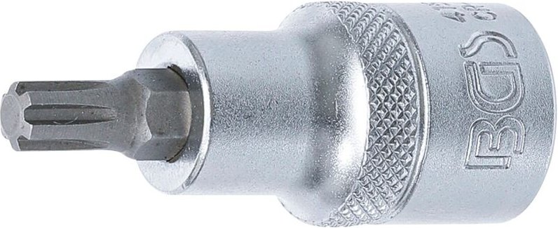 Bgs Technic - Bit-Einsatz Antrieb Innenvierkant 12,5 mm (1/2') Keil-Profil (für ribe) M7