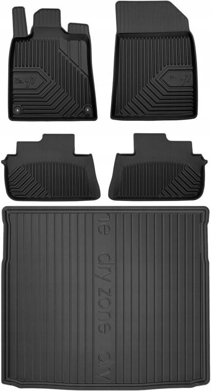 SET 77 Fußmatten und Fußmatten Peugeot 407 Kombi 2004-2011
