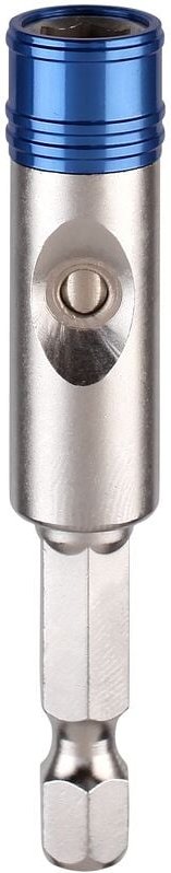 KWB - One-Touch magnetischer Schnellwechsel-Bithalter mit automatischer Bitfreigabe '1/4'' Zoll Sechskant-Schaft, 65 mm ...