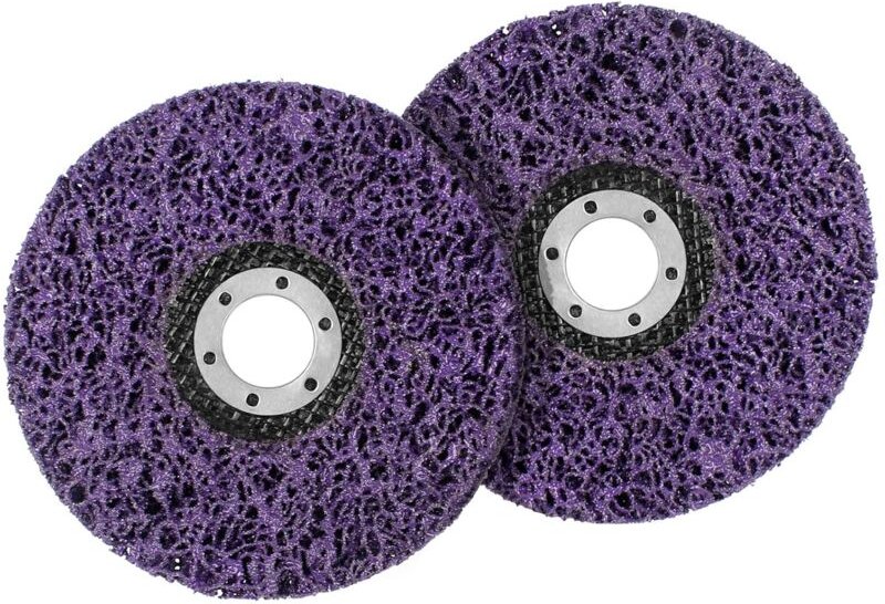 Beijiyi - Winkelschleifer-Schleifscheibe, 2 Stück, Edelstahl-Reinigungsscheibe, 125 mm, CSD-Schleif-Reinigungsscheibe zu...