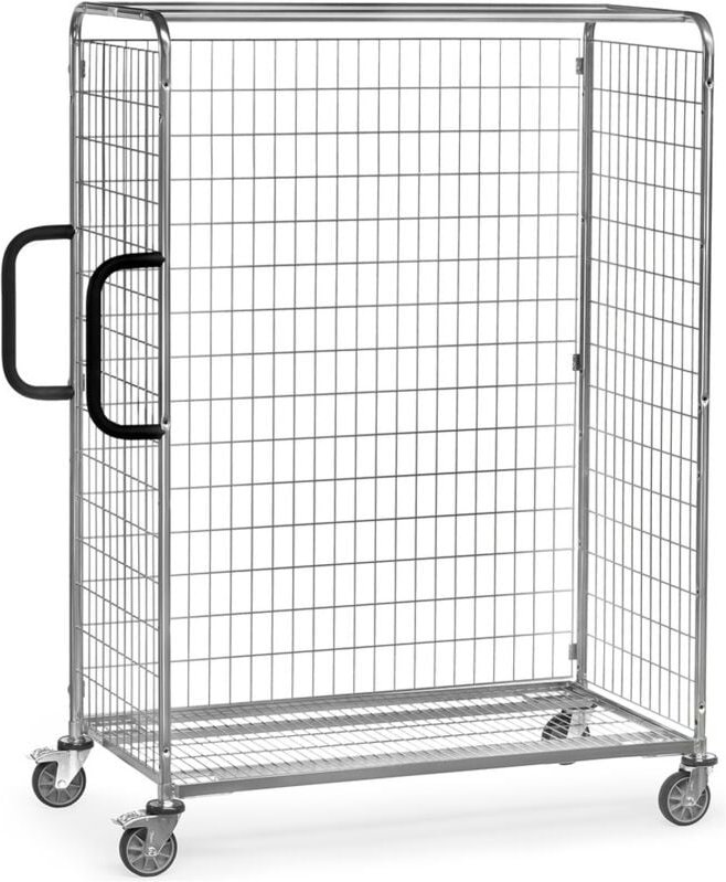 Thumbnail - Rückwand l x h 850 x 1825 mm, für Kommissionierwagen - Fetra