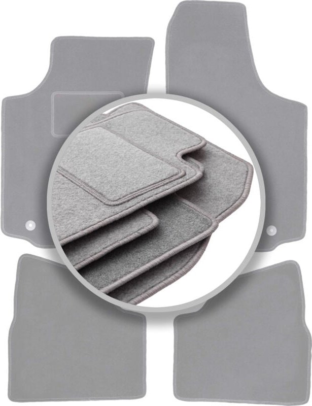 Graue Automatten für: Opel Corsa C Fließheck (2000-2006)