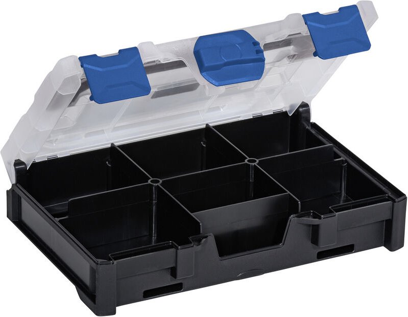 EuroPlus MetaBox mini 63 Sortimentskoffer (l x b x h) 250 x 167 x 63 mm Anzahl Fächer: 6 Inh - Allit