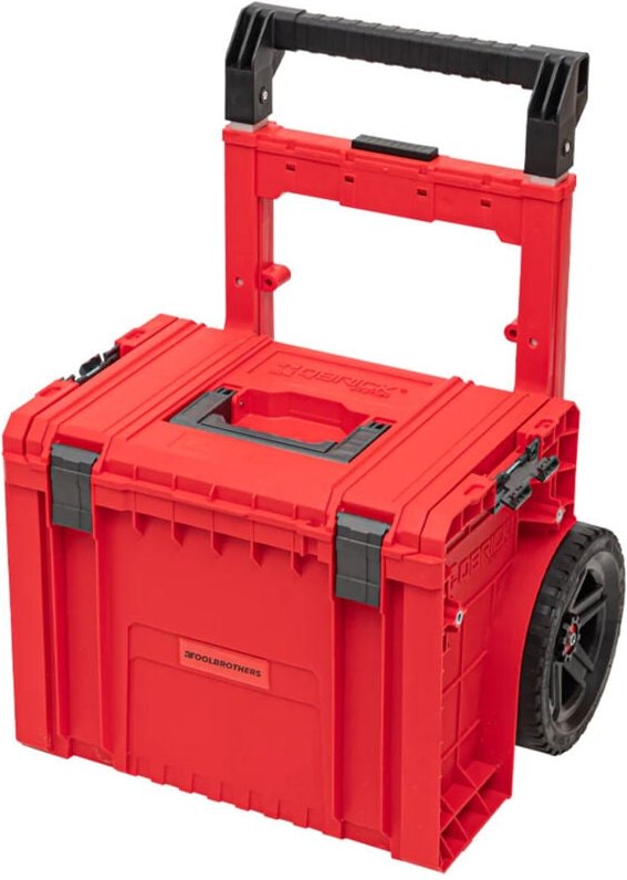 Rhino l Cart Plus ultra - Mobiler Werkzeugkoffer 29 l IP54 mit Doppelteleskopgriff - Toolbrothers
