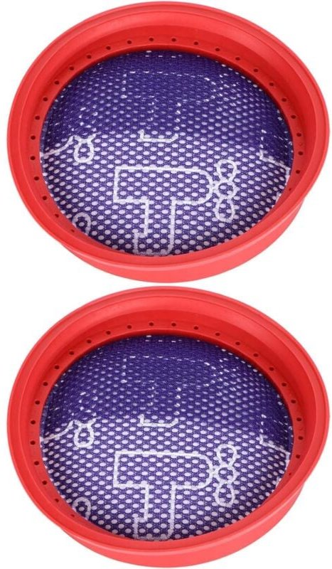 Thumbnail - 2-teilige Staubsaugerfilter-Ersatzteile, geeignet für Dibea D18 D008Pro Staubsauger-Filterkern - Sollbry