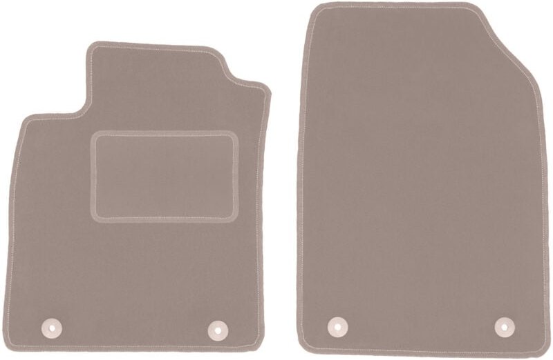 Beige Veloursmatten für: Opel Vectra C Liftback, Fließheck, Limousine (2002-2008)