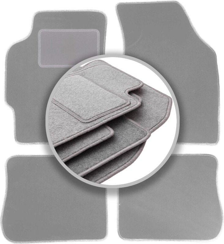 Graue Fußmatten für: Kia Shuma Limousine (1997-2004)
